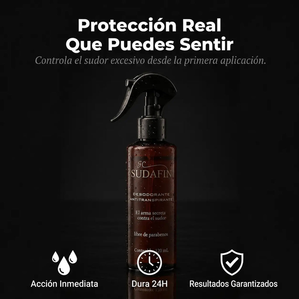 Sudafin - Adios olores fuertes axilas,manos y pies