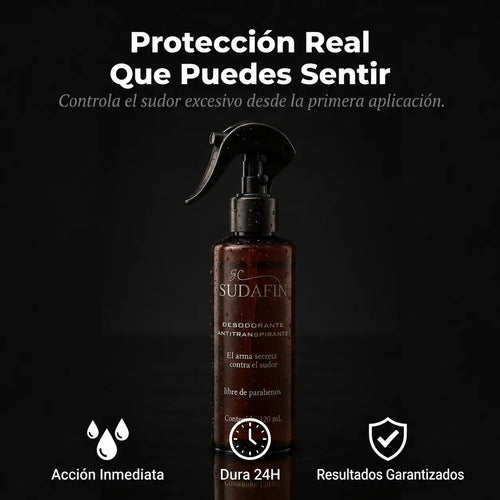 Sudafin - Adios olores fuertes axilas,manos y pies